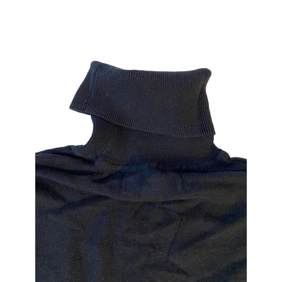 Women's Chaps Sweater, M, Black & White - Picture 4 of 8